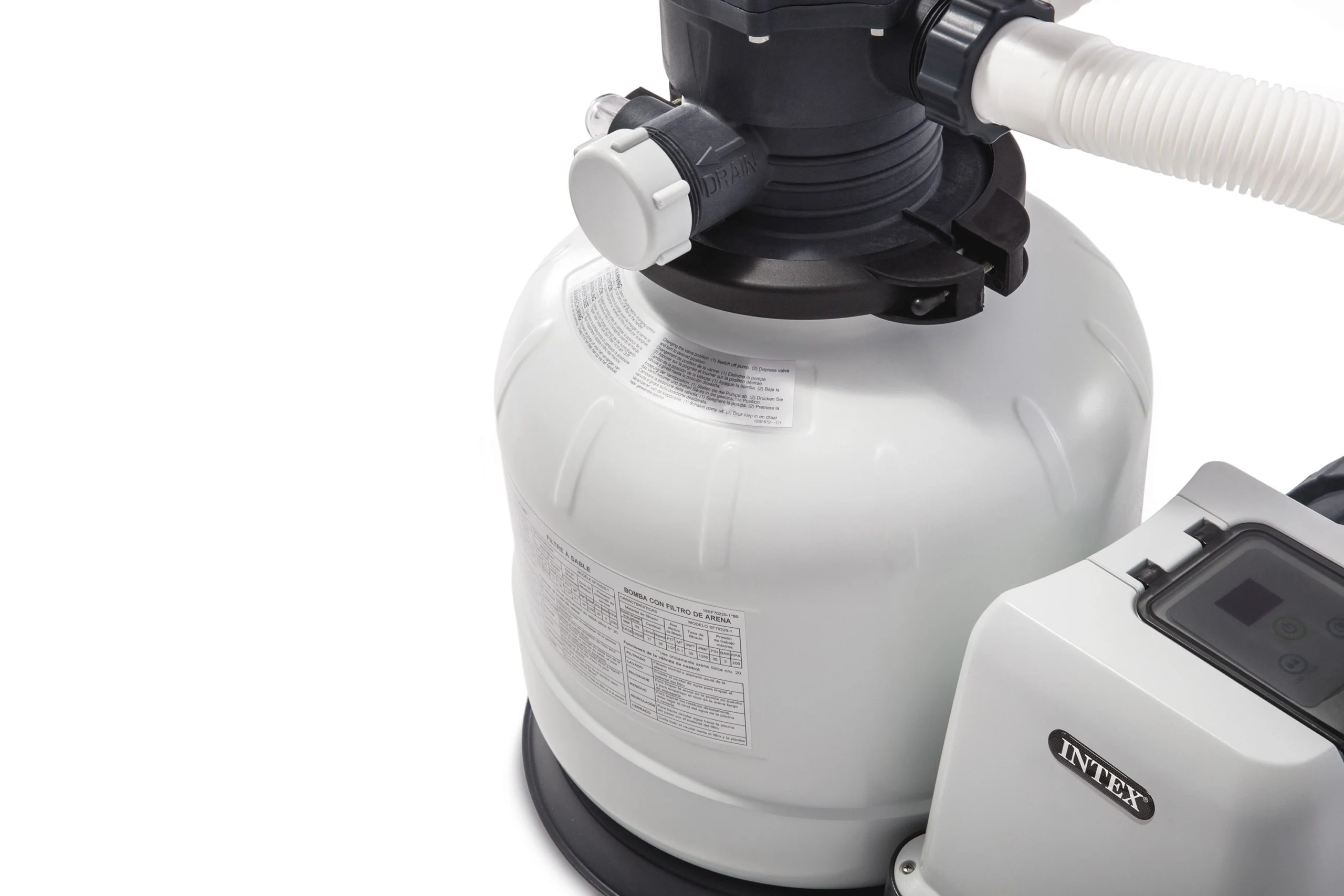 Platine De Filtration Krystal Clear 8 M³/h Intex 6 Platine De Filtration Krystal Clear 8 M³/h Intex – Image 4