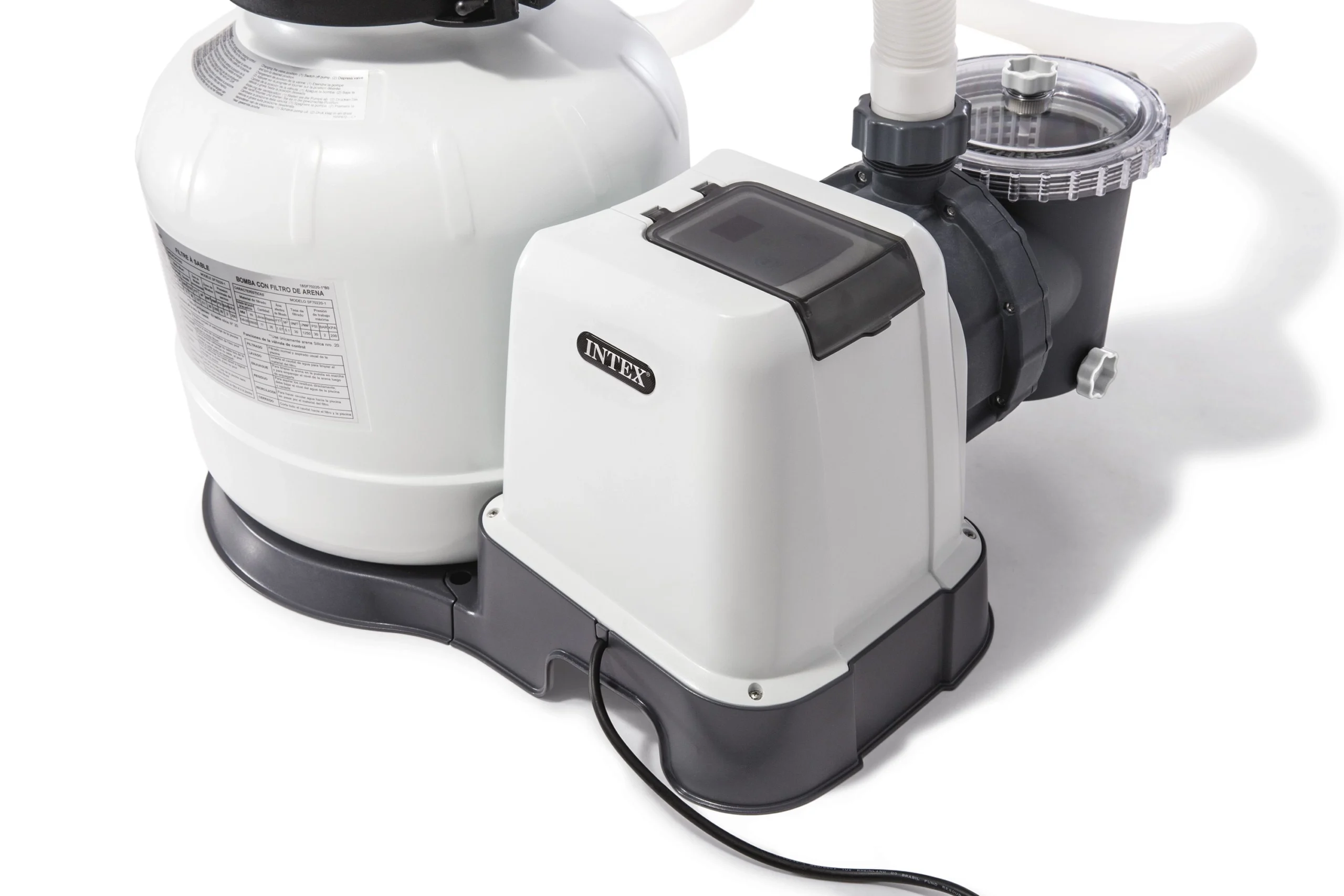 Platine De Filtration Krystal Clear 8 M³/h Intex 7 Platine De Filtration Krystal Clear 8 M³/h Intex – Image 5