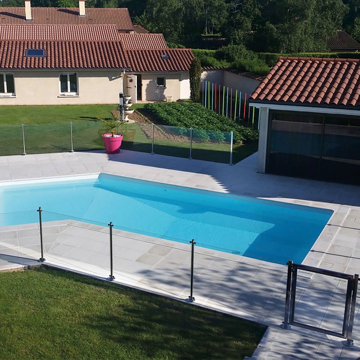 Barriere De Piscine En Verre Poolgarde Inox 4 Barriere De Piscine En Verre Poolgarde Inox – Image 2