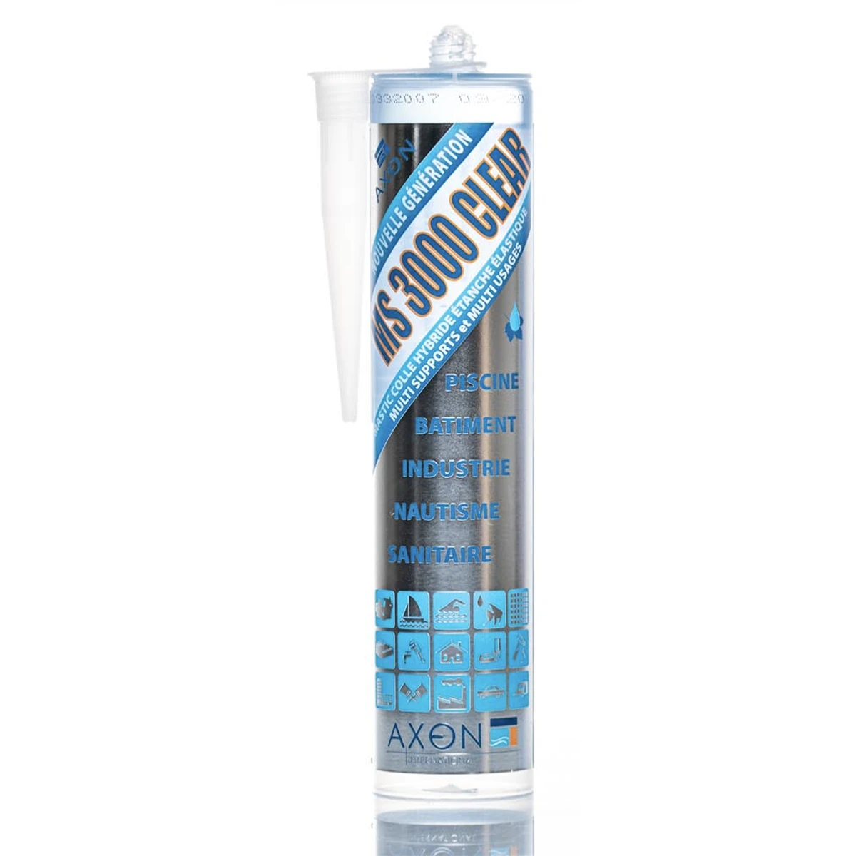 Mastic Colle MS 3000 Pro Transparent 3 Mastic Colle MS 3000 Pro Transparent