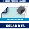 Bâche à Bulles 500 Microns Solar-8 Noire -Piscine Aqua Vista 433386 imgWEB bache 2 cf06