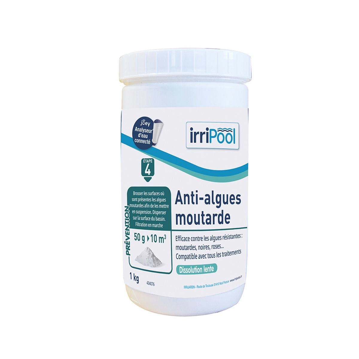 Anti-algues Moutarde 1 Kg Irripool 3 Anti-algues Moutarde 1 Kg Irripool