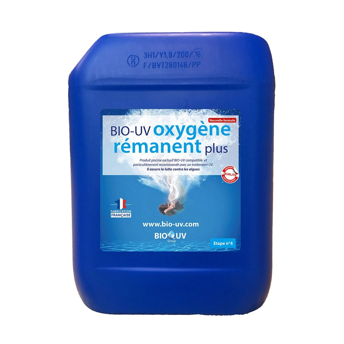 Oxygène Rémanent 20L Bio-UV 3 Oxygène Rémanent 20L Bio-UV