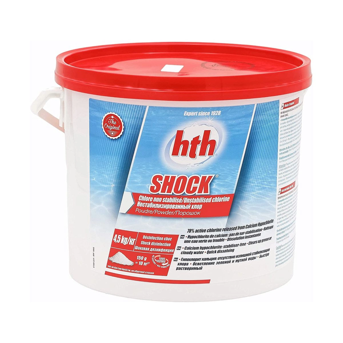 HTH Shock Poudre 4,5 Kg 3 HTH Shock Poudre 4,5 Kg