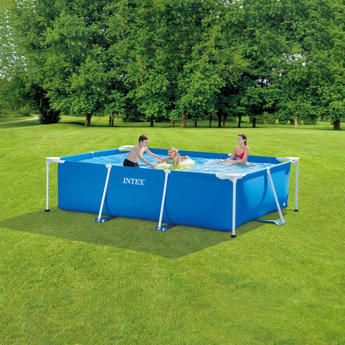Piscine Hors-sol Rectangle 3 X 2 X 0,75 M Intex 5 Piscine Hors-sol Rectangle 3 X 2 X 0,75 M Intex – Image 3