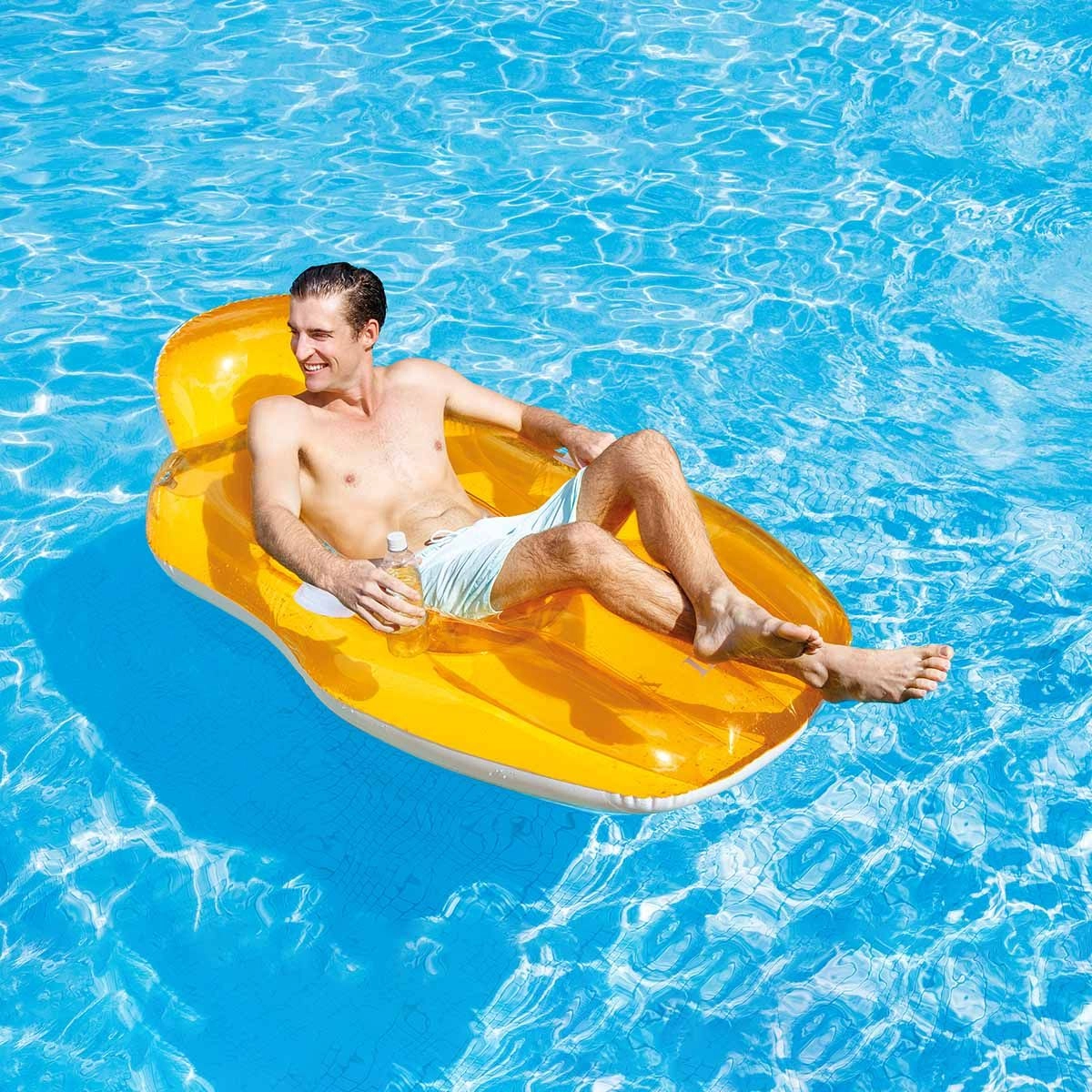 Matelas Gonflable Lounge Piscine Chilling Intex 4 Matelas Gonflable Lounge Piscine Chilling Intex – Image 2