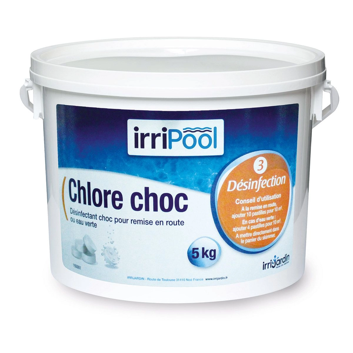 Chlore Choc 5 Kg Irripool 3 Chlore Choc 5 Kg Irripool