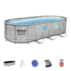 Piscine Hors-sol Power Steel Swimvista 5,49 X 2,74 X 1,22 M Bestway -Piscine Aqua Vista 56716 1 c47b