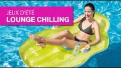 Matelas Gonflable Lounge Piscine Chilling Intex -Piscine Aqua Vista thumbnail 164326